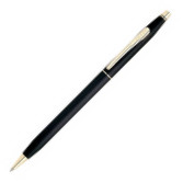 Cross Century II Ballpoint Pen - Matte Black Gold Trim